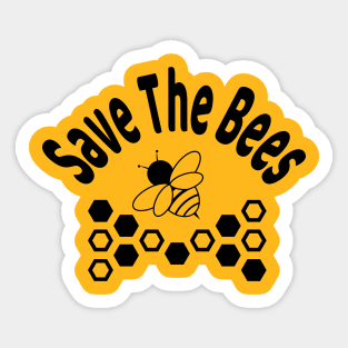 Save The Bees Sticker